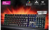 GameBooster G76K "Attack" Rainbow Aydınlatmalı Semi-Mechanical Oyun Klavyesi
